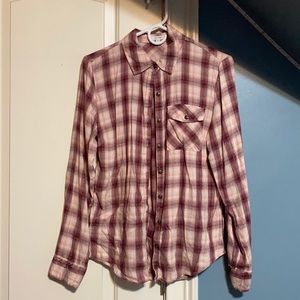 Pink and White Flannel